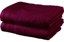 ColourMatch Pair of Hand Towels - Purple Fizz
